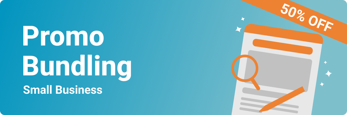 Small Business Bundling Promo
