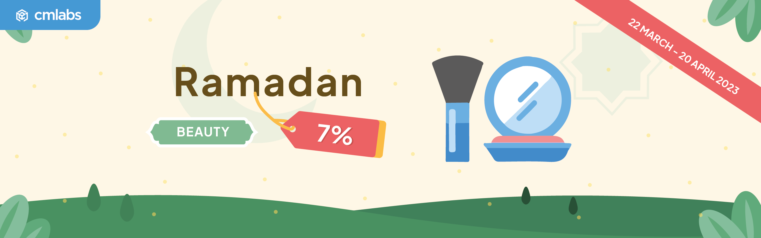 Ramadan 7% Off: Beauty Industry