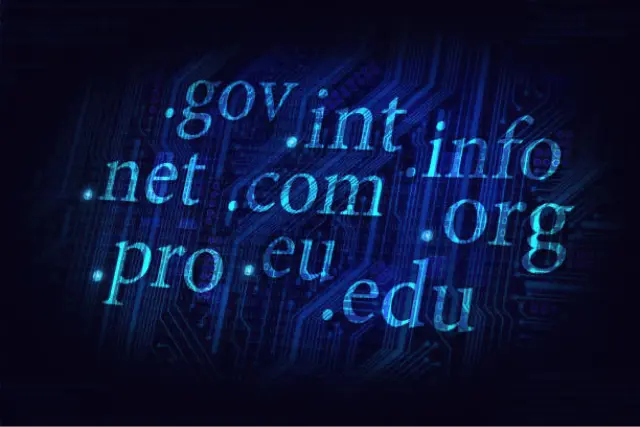 Top level domain example