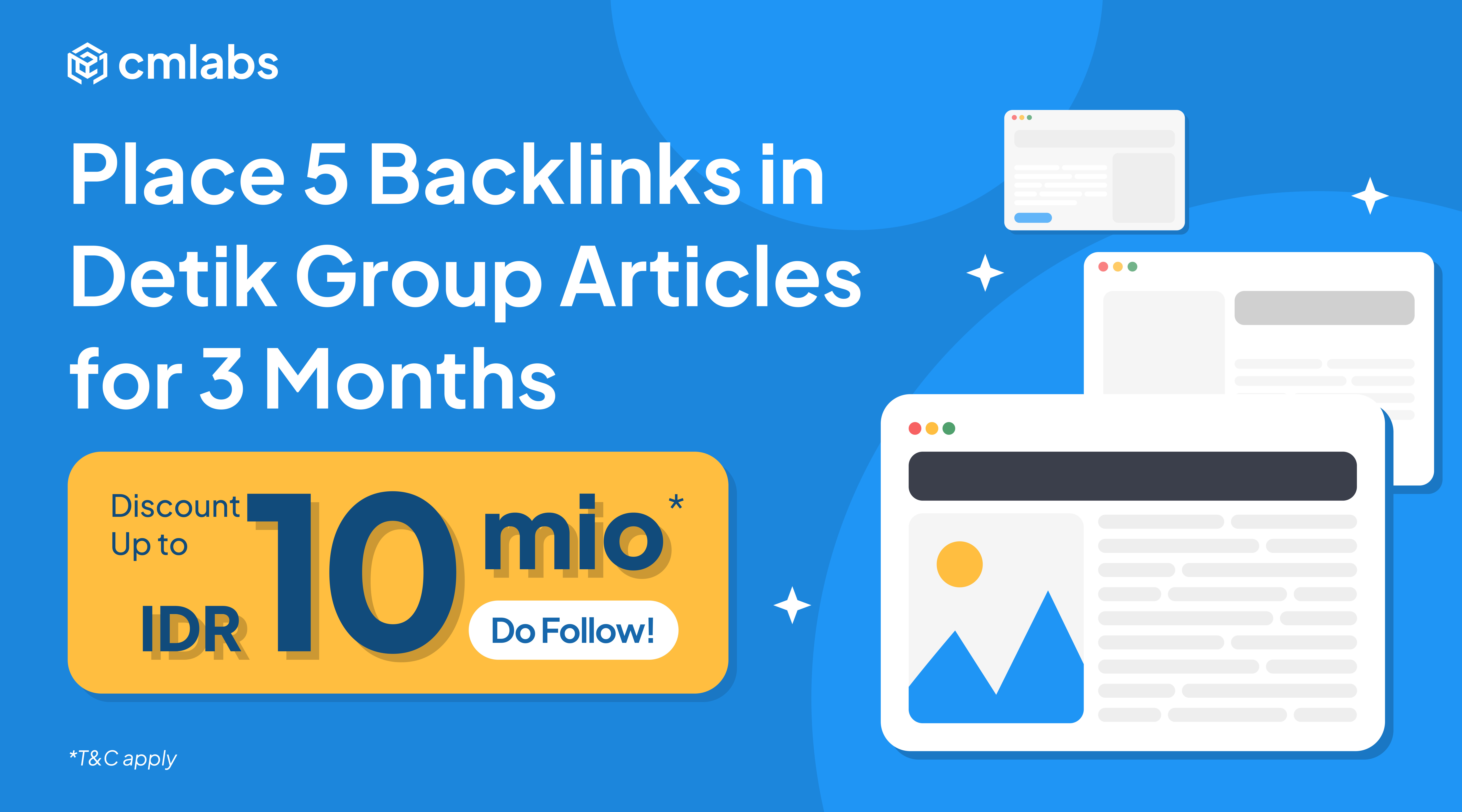 Detikcom Bundling Promo Only at cmlabs! Discounts Up to 10 Million IDR and Additional Offers