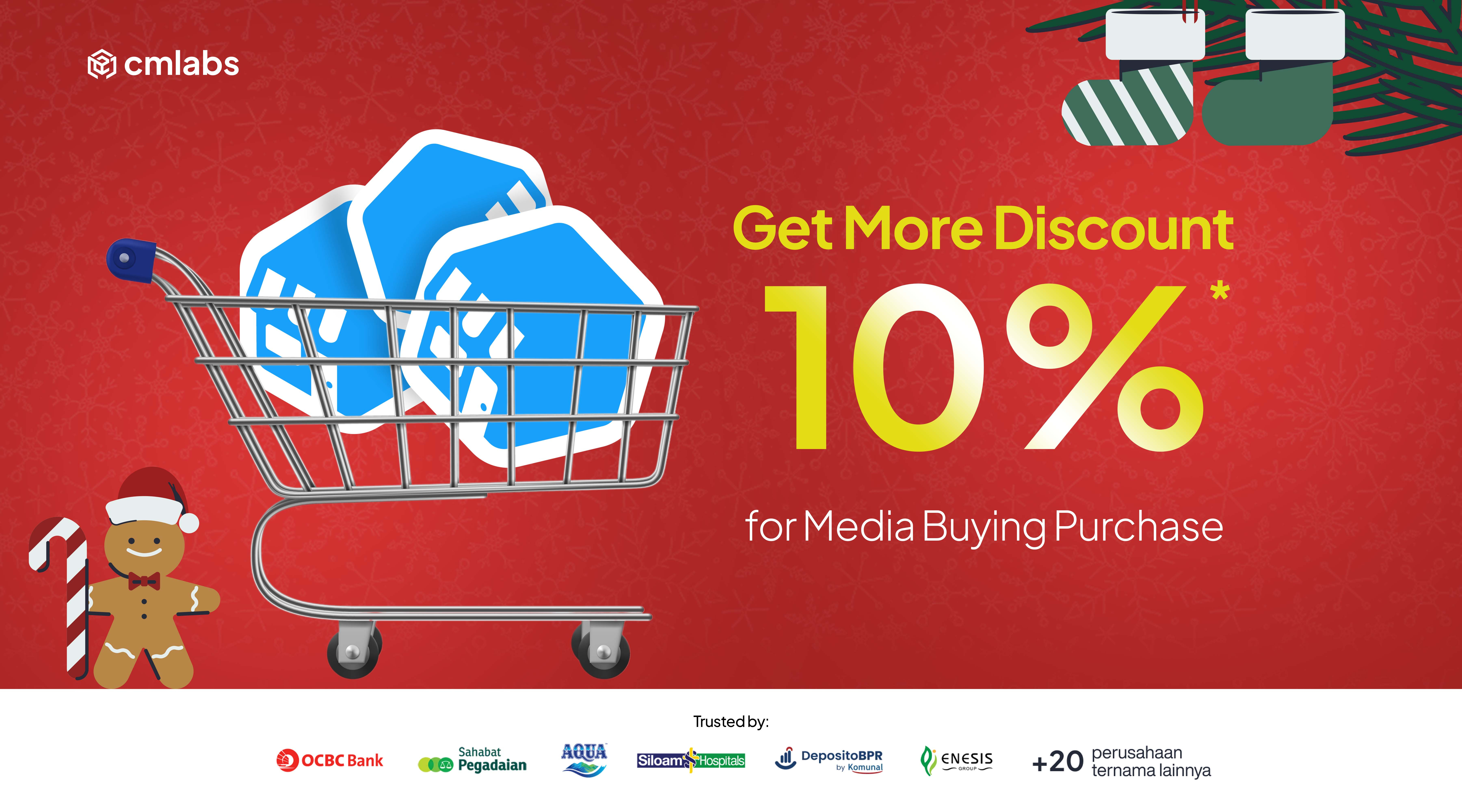 Celebrate Christmas and New Year with More Affordable Media Buying Services from cmlabs!