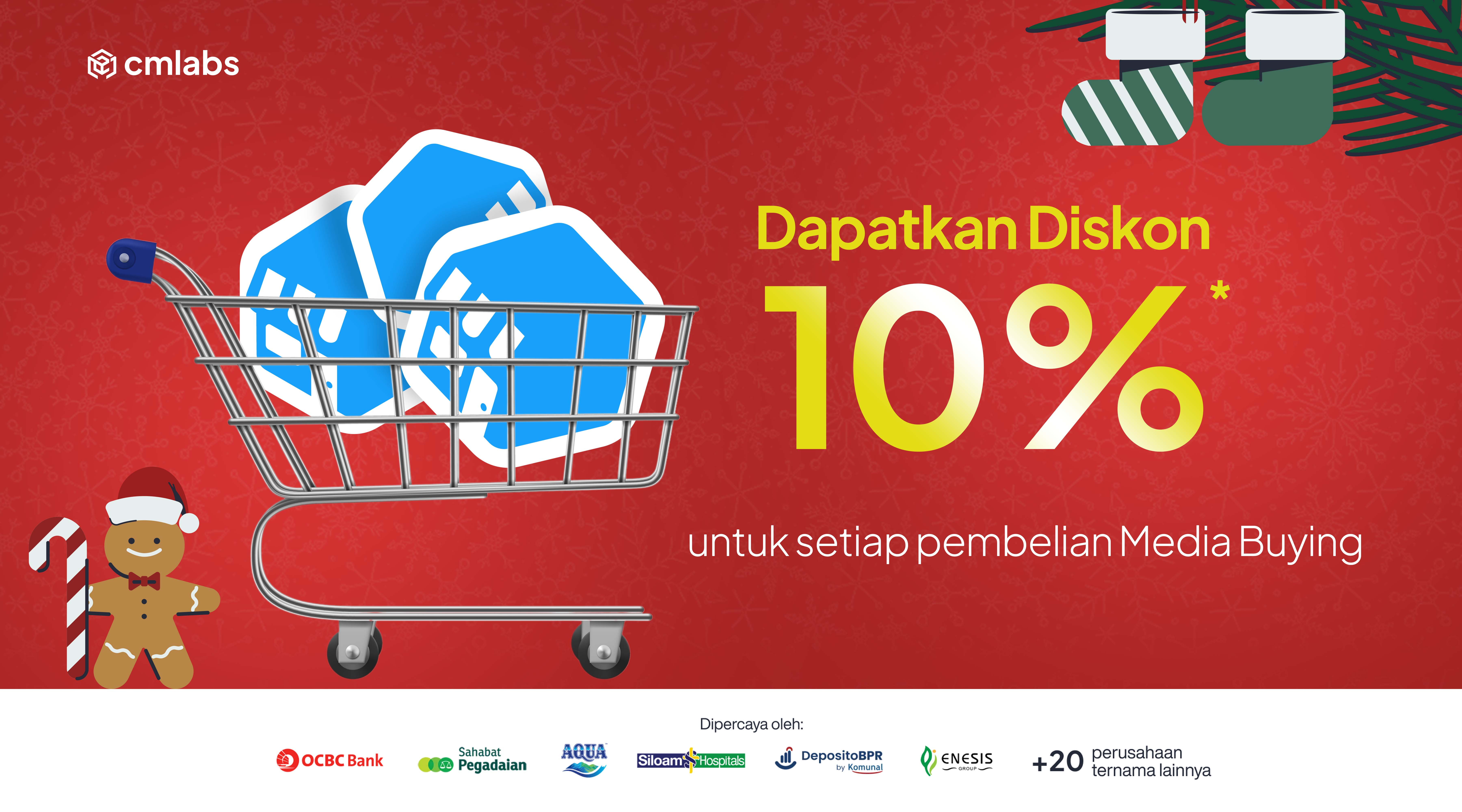 Rayakan Natal dan Tahun Baru dengan Layanan Media Buying Lebih Hemat dari cmlabs!